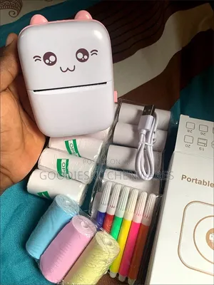 Mini Printer With Accessories