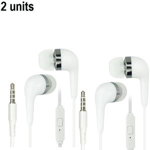 GtyGo 2 units Earphone Wired Control Mic In-Ear Headset