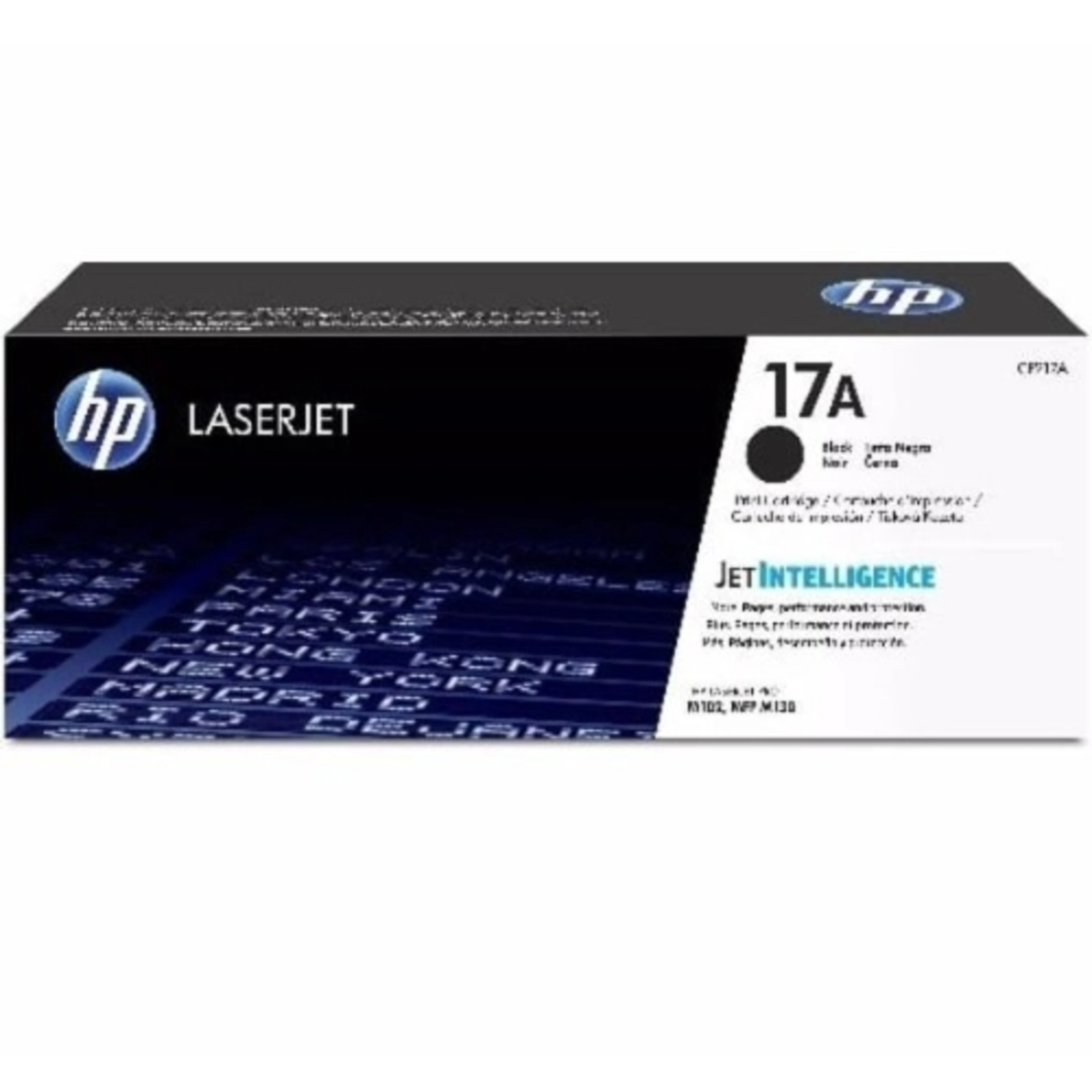 Hp 17a Laserjet Toner Cartridge - Black