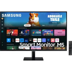 Samsung LS32DM500ENXGO 32-inch Smart Monitor M5 (M50D) – Black